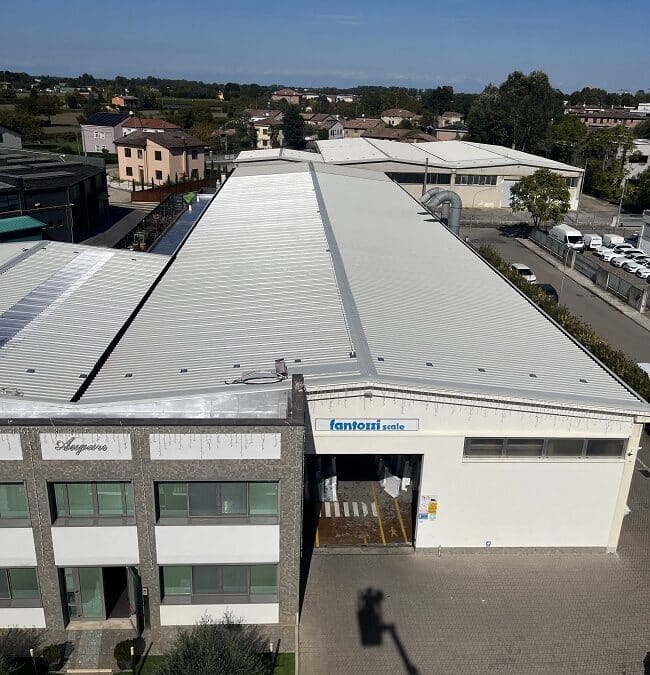 Copertura capannone  industriale -Novi